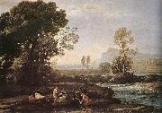 Claude Lorrain Landscape with Rest in Flight to Egypt fg china oil painting reproduction